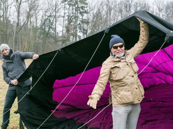Pilotem balónu na zkoušku